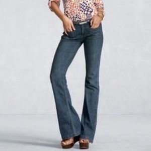 CAbi Super Flare 881r Dark Wash Jeans SZ 10